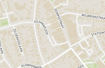 Kaart met de locatie van Medisch Pedicure Lunteren