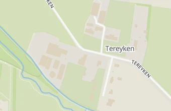 Kaart met de locatie van de kleijne Pedicurepraktijk