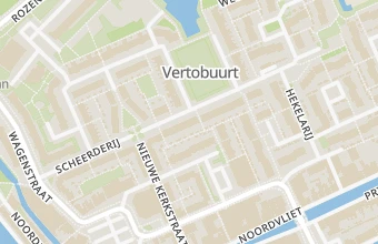 Kaart met de locatie van PedicureZorg Ina 't Hart