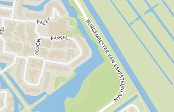 Kaart met de locatie van Aloga pedicure - Capelle aan den IJssel
