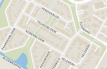 Kaart met de locatie van Reflexologie bij Rosita Medisch pedicure Zevenbergen