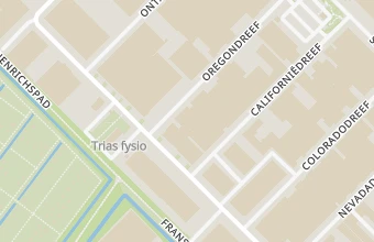 Kaart met de locatie van Tijd voor je voeten