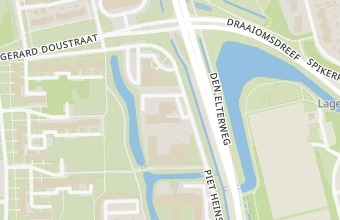 Kaart met de locatie van Praktijk Swanink