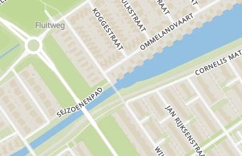 Kaart met de locatie van Miena Medisch Pedicure