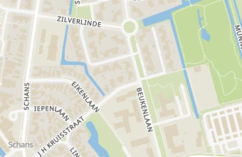 Kaart met de locatie van Pedicurezorg Heerenveen
