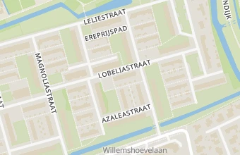 Kaart met de locatie van Medisch pedicure Lasara