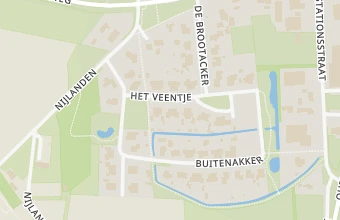Kaart met de locatie van Pedicuresalon L.G. de Vries
