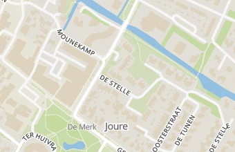 Kaart met de locatie van Voetsoul-energie