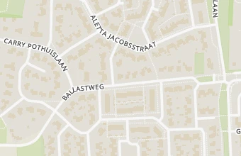 Kaart met de locatie van Met de voeten bloot