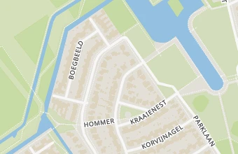 Kaart met de locatie van Pedicurepraktijk Jacqueline Heida
