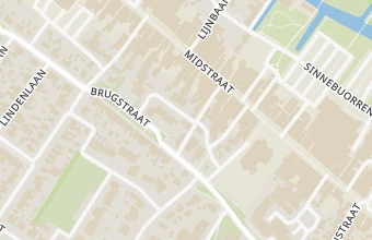 Kaart met de locatie van Voetcomfort Joure