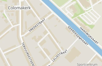 Kaart met de locatie van Smooth