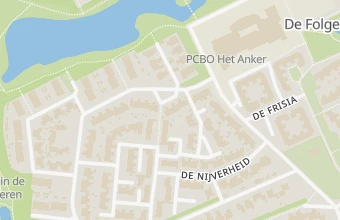 Kaart met de locatie van Pedicure by Sis