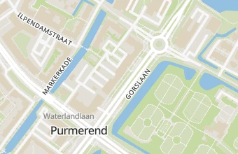 Kaart met de locatie van Pedicure bij Voetzorg Wendy