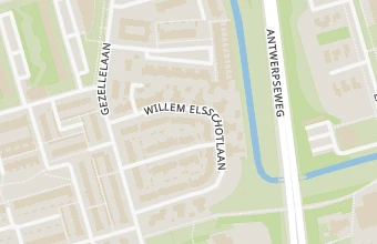 Kaart met de locatie van Pedicure praktijk Melissa