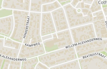 Kaart met de locatie van Voetenpraktijkcothen