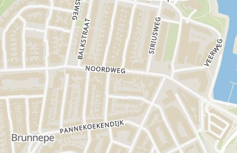 Kaart met de locatie van Happy Heels voetreflexologie en pedicure praktijk