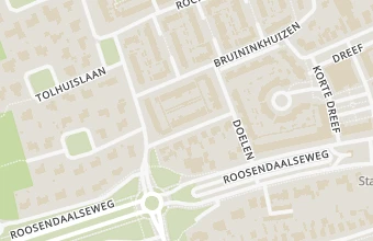 Kaart met de locatie van Jodi's Voetverzorging (Ambulant medisch pedicure)