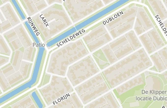 Kaart met de locatie van Linda's Pedicurepraktijk