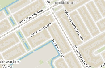 Kaart met de locatie van Studio VD - Pedicure Den Haag Laakkwartier
