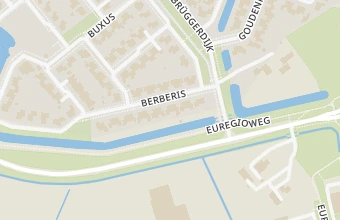Kaart met de locatie van Ina's Voetverzorging