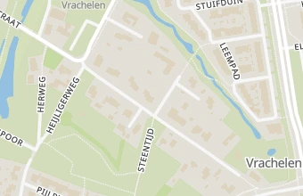 Kaart met de locatie van Pedicure Praktijk Vrachelen