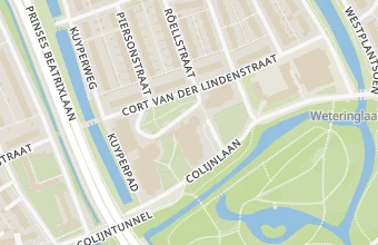 Kaart met de locatie van PediGlow