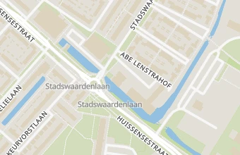 Kaart met de locatie van Golden feet