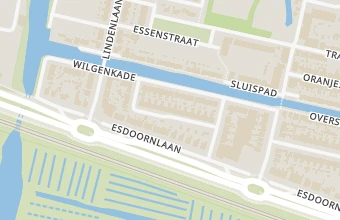 Kaart met de locatie van Medisch pedicure Saskia/ Pedicurepraktijk Gaan en Staan