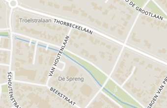 Kaart met de locatie van Prinsenvoetjes & Zo