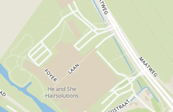 Kaart met de locatie van Medisch Pedicure Eemland