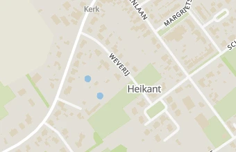 Kaart met de locatie van Pedicure Salon Spring in Heikant, Gemeente Hulst