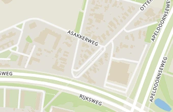 Kaart met de locatie van Medisch Pedicure Anne Schreuder