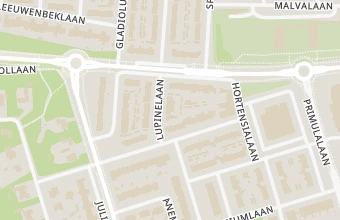 Kaart met de locatie van Monique's Voetverzorging Waalre