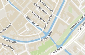 Kaart met de locatie van Keistad Pedicure