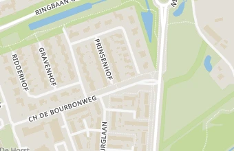 Kaart met de locatie van Voetverzorging Prinsenhof