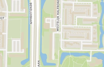 Kaart met de locatie van Medisch Pedicure praktijk Bel met Teen