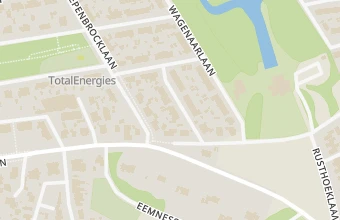 Kaart met de locatie van Medisch Pedicure Dorothée van Maurik