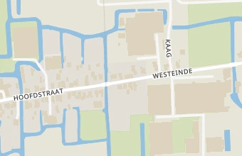 Kaart met de locatie van Praktijk voor Voetverzorging Mandy Hogers