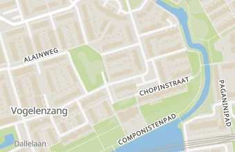 Kaart met de locatie van Voetverzorging Nissewaard