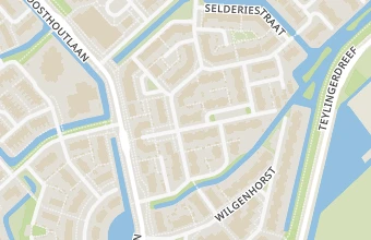 Kaart met de locatie van Pedicure Praktijk Voorhout