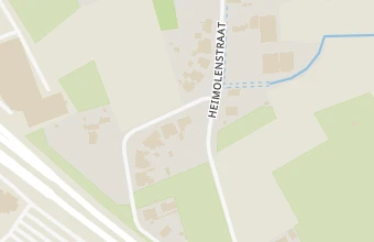 Kaart met de locatie van Kuur
