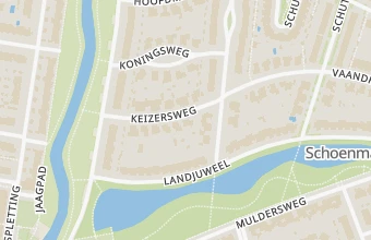 Kaart met de locatie van Voeterij