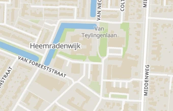 Kaart met de locatie van Medisch Pedicure Nicole van der Laan