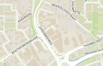 Kaart met de locatie van Voetverzorging Puur Sandra