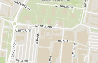 Kaart met de locatie van Pedicurepraktijk Laura Veldman