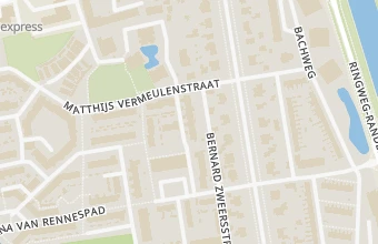 Kaart met de locatie van Pedicure & Voetwellness Amersfoort