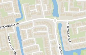Kaart met de locatie van Regina's Voetensalon