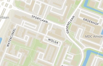 Kaart met de locatie van Huis