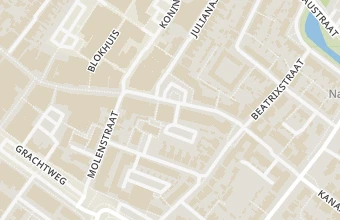 Kaart met de locatie van Grietje Pedicure
